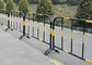 HAISEN Crowd Control Barriers Fixed Leg Metal Barricade Length 2200