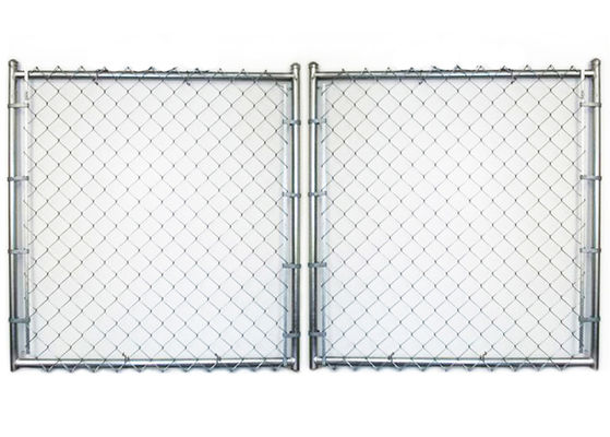 Back Yard Garden Fence Gate PVC المعالجة السطحية المغلفة مع 10 المقياس